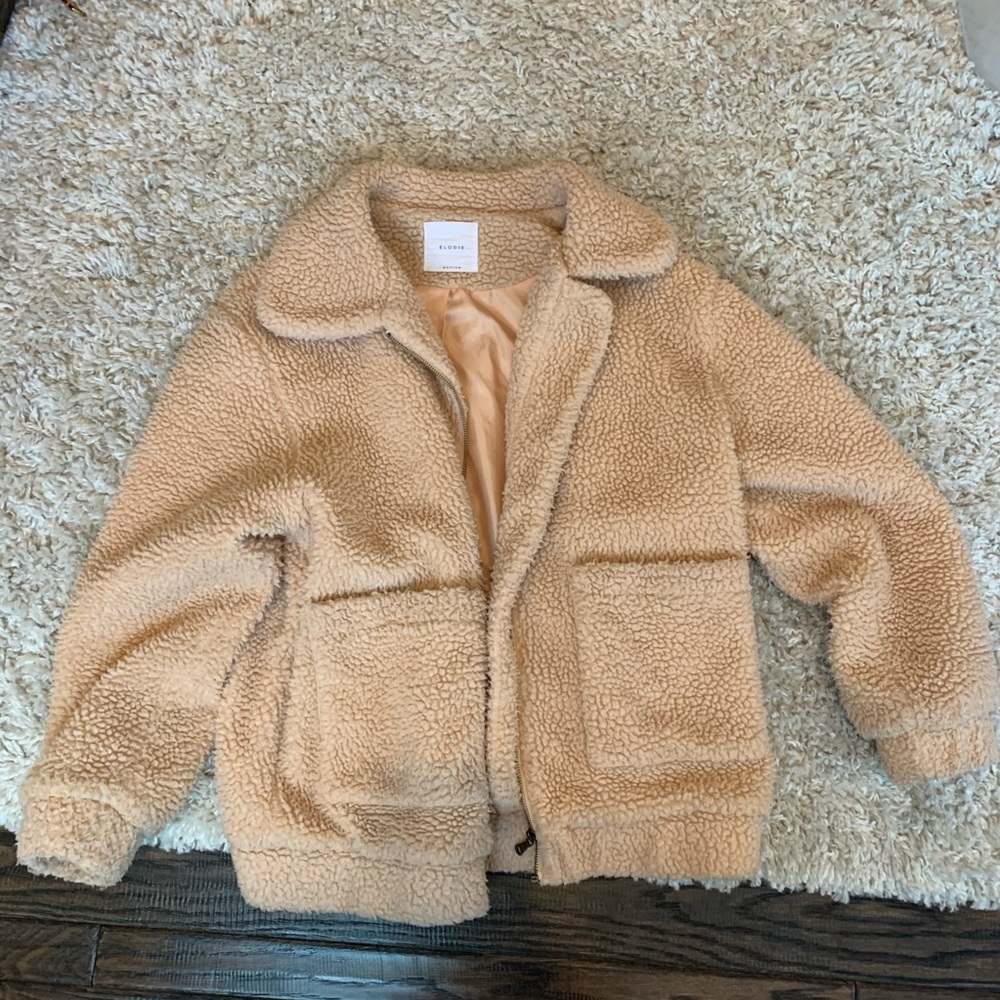 Sherpa teddy coat